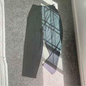 Vintage 70s Black high rise pleated trousers